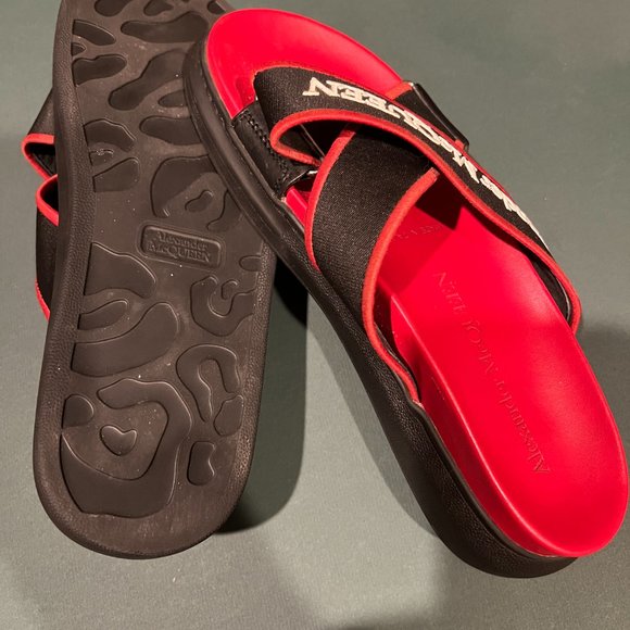 Alexander McQueen oversized hybrid sandals main image 2